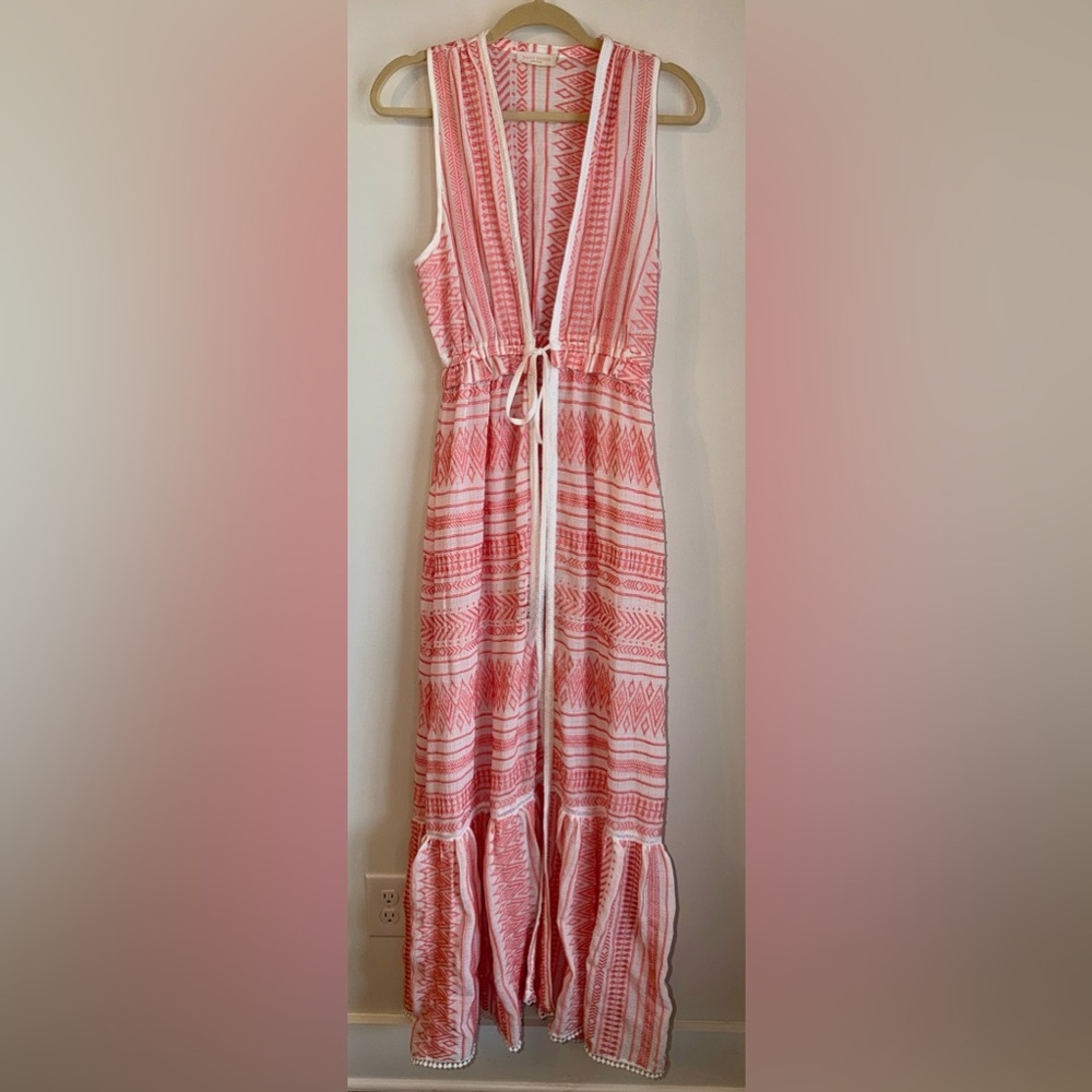Ramy Brook maxi tie waist dress/coverup - XS - skirt is so full / pretty - Picture 1 of 11